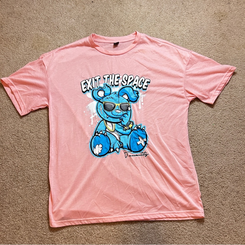 Pink Graphic T Shirt